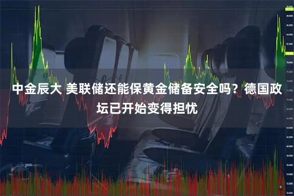 中金辰大 美联储还能保黄金储备安全吗？德国政坛已开始变得担忧